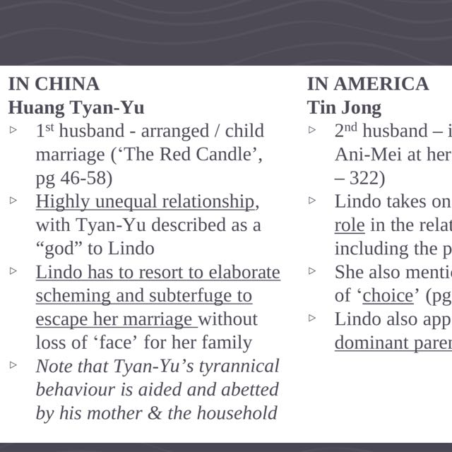 O level Literature Notes for The Joy Luck Club (soft copy) - Image 2