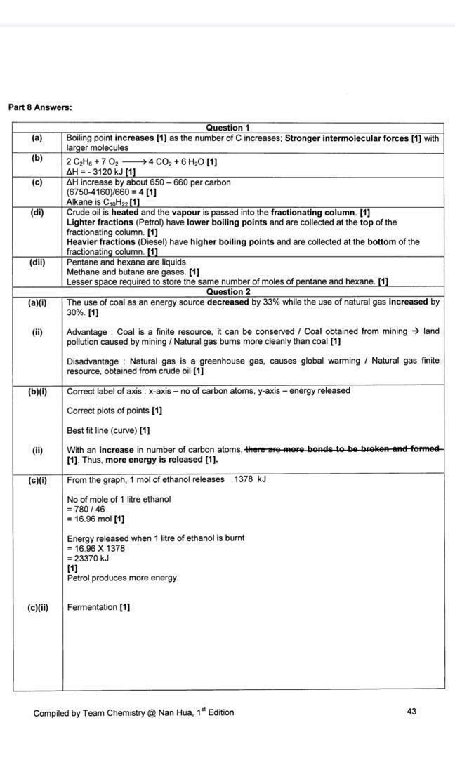 2017 O Levels Pure Chemistry Study Notes and Exercises (Set B) (soft copy) - Image 2