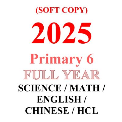 Primary 6 PSLE exam papers, prelim papers and test papers for all subjects available for PDF download.